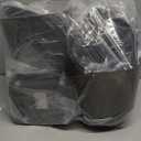 Automatic Cat Feeder and Water Dispenser Set, 5L/20 Cups Timed Cat Dry Food Dispenser, 2L Cats Water Fountain for Drinking with Filter, 10s Meal Call, 20 Portions 6 Meals Per Day (Black)