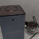 Amaste Coffee Maker, 5 Cup Coffee Pot with Three Brewing Modes, Retro Coffee Maker with Glass Carafe & Reusable Coffee Filter, Drip Coffee Maker Ideal for Home or Office, Keep Warm, Ash Blue