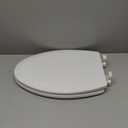 Bemis 1500EC 390 Lift-Off Wood Elongated Toilet Seat, Cotton White (Pack of 1)