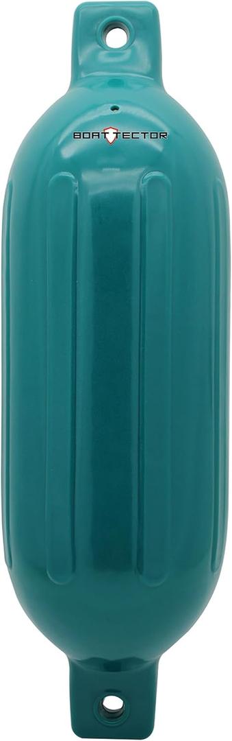 Extreme Max 3006.7682 BoatTector Inflatable Fender - 6.5" x 22", Teal