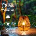 Homemory Solar Lanterns Outdoor Waterproof Hanging Lights, Outside Solar Lamp Decorative for Garden, Yard, Patio, Porch, Trees, Lawn, Pathway, Table (2)