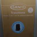 Graco Tranzitions 3-in-1 Harness Booster Car Seat, Forward Facing Car Seat, Highback, to Backless Booster, Proof (Proof 2.0)