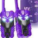 Purple Doomlord Walkie Talkies for Kids 2 Pack Transform Robot