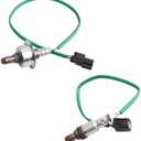 2Pcs 234-9091 234-4462 Upstream Downstream Oxygen O2 Sensor Compatible with Honda Accord 2.4L L4 2008-2012, Acura TSX 2.4L L4 2009-2014,Replaces # 36531-R40-A01 36532-R40-A01