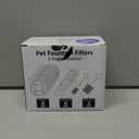 18 Pcs Cat Fountain Filters Replacement Compatible with VEKEN 95oz/2.8L, 67oz/2L, 135oz/4L Pet Fountain