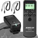AODELAN Wireless Shutter Camera Remote Control Timer Intervalometer for Sony a7 III, a7 II, a7R III, a9, a6000, a6300, a5100