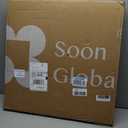 Soon Global Acoustical Wall Panels, 6-Piece 23.62 X 23.62 Inches Art Acoustic Panels, Decorative Acoustic Panels, Acoustic Wall Panels, Sound Absorbing Wall Art, Arcadian Vortex, 72 X 48 Inches