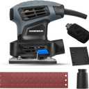 Hammerhead 2.0-Amp 1/4 Sheet Palm Sander with 12pcs Sandpaper HAPS020