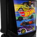 Hot Wheels 100-Car Storage Case Large Capacity Organizer for 1:64 Die-Cast Vehicles with Handle and Latch, Durable Portable Carrying Case for Kids, Travel, and Toy Car Collectors