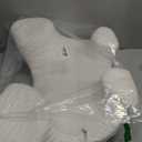 Side Sleeper Pillow with Arm Hole, Shoulder Relief System, Arm Pillow for Neck and Shoulder Pain, Premium Memory Foam, Suitable for Side, Back and Stomach Sleepers - White