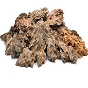 Natural Rock Stone 10lb Fish Tank Rock for Aquarium Landscaping Models Fish Tank Decoration,Freshwater Planted Aquariums and Amphibian Enclosures-2-6 inches