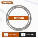 125907X 532125907 Mower Drive Belt Replacement for AYP Craftsman Poulan Husqvarna 105732X 120302X 193214 532125907 5321932141/2" x 90"