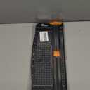 Firbon A4 Paper Cutter 12 Inch Titanium Paper Trimmer Scrapbooking Tool with Automatic Security Safeguard and Side Ruler for Craft Paper, Coupon, Label and Cardstock (Black)