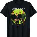 Weezer - Green Album Circle T-Shirt Small, 3XL