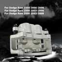 cciyu 18B4895 18B4894 Rear Left & Right Brake Calipers With Bracket For Dodge For Ram 1500 2006-2008,For Dodge For Ram 2500 2003-2008,For Dodge For Ram 3500 2003-2008