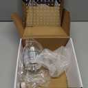 NearMoon Square Shower Head and 15 Stage Shower Filter Combo, High Pressure Filtered Head for Hard Water, Improves the Condition of Your Skin, Hair (Chrome Finish)