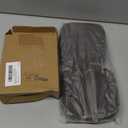 Weewooday 4 Pcs Mesh Makeup Bag Mesh Cosmetic Bag Travel Toiletry Pouch with Zipper Mini Makeup Cosmetic Purse for Daily Accessory(Small,Brown)