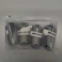 QUMY Dog Shoes for Small Dog, Puppy Dog Boots & Paw Protectors for Winter, Summer Hot Pavement, Waterproof in Rain Weather, Outdoor Walking, Indoor Hard floor with Anti Slip Rubber Soles Black, Size 1