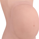 EQAIWUJIE Silicone Fake Pregnancy Belly Fake Pregnant belly silicone Artificial Belly Party Costume