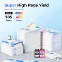 67XL Ink Cartridges for HP Ink 67 Compatible for HP 67 Ink Cartridges Black/Color Combo Pack Work with DeskJet 2827e 4227e 2855e 2842e 2755e 4155e 2755 2852e Envy 6055e 6000 6455e (1 Black, 1 Color)