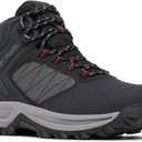 Columbia Men's Transverse Hike Waterproof Boot (11, Black/Mountain Red)