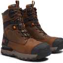 Timberland PRO Men's Boondock Ultralight 8 Inch Composite Safety Toe Insulated Waterproof Industrial Work Boot, Medium Brown, 13 Wide