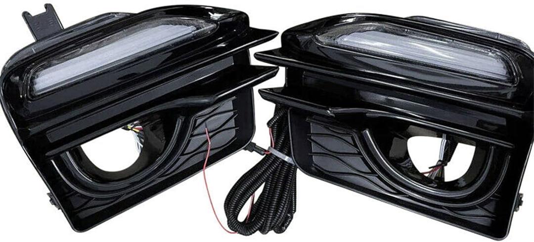 Brand: YLT AUTO
5.0
5.0 out of 5 stars
(2)
YLT AUTO Front Bumper Fog Light Cover Pair Replacement Kit LH+RH with LED Turn Signal Light and Wiring Fit 2014-2017 For Infiniti Q50 Sport Fog light lamps turn signal