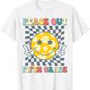 Peace Out Fifth Grade Last Day Of 5th Grade Graduation T-Shirt, S