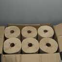 Tork Universal Natural Kraft 1-Ply Notched Paper Towel Roll H80, 800 Feet / Roll - 6/Case