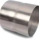 Universal ID 4" Exhaust Coupler Stainless Steel Exhaust Adapter