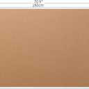 VIZ-PRO Large Cork Bulletin Board, 72 X 48 Inches, Wall-Mounted Corkboard with Silver Aluminium Frame for School, Office, and Home 6' X 4'