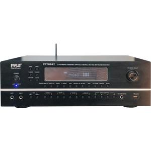 Pyle 7.1-Channel Hi-Fi Bluetooth Stereo Amplifier - 2000 Watt AV Home Theater Speaker Subwoofer Surround Sound Receiver w/Radio, USB, RCA, HDMI, MIC in, Supports 4K UHD TV, 3D, Blu-Ray - PT796BT.5