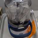 oneisall Dog Grooming Vacuum, Pet Grooming Vacuum with Clipper Nail Grinder, 1.5L Dust Cup Dog deshedding Vacuum Brush with 7 Pet Grooming Tools for Shedding Pet Hair, Home Cleaning(Blue)