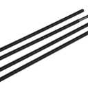 X AUTOHAUX 4pcs Weatherstrip Window Trim Seal Belt Car Outside Window Seal Belt for Ram 1500 2500 3500 2011-2023 55112376AH 55112377AH 55372138AH 55372139AH Sweep Felt Trim