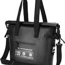 Vogano Lightweight and Leak-Proof Soft Cooler Bag,12H Cold Retention,Black
