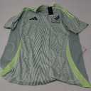 adidas Men's Mexico Jersey (Large, Linen Green Away 2024)