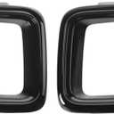 Car Tail Light Guard Rear Light Lamp Decoration Cover Trim Stickers Compatible for Jeep Renegade 2016 2017 2018-2024 Exterior Accessories (Black)