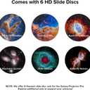 YUNRAY Galaxy Projector Disc Ultra HD Projector Slide, Compatible with YUNRAY Galaxy Projector Pro and Model SKE-TKQ01 & BL-DQY02 (Pro Version) Projectors 6 Disc Set