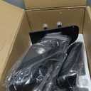 JDMSPEED Pair Driver & Passenger Side Tow Mirrors Compatible with 2004-2014 Ford F-150 with Heated Power Glass Manual Folding Turn Signal Puddle Light(Black)