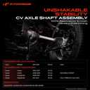 A-Premium Front Left Driver Side CV Axle Shaft Assembly