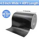 4.5Inch 40FT RV Awning Repair Tape with Scissors, Outdoor Heavy Duty Repair Tape for Tarp, Tent, Boat Cover, Canvas, Sail Tape, Waterproof, UVproof and Heat-Resistant Tear Repair Pctch Kit