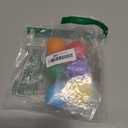 Civaner 6 Pieces Multi Colored Plastic Replacement Balls Small Bulldozer Popper Toy Balls 1.75 Inch Soft Crush Proof Air Filled Ocean Ball for Toddlers (Vibrant)