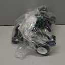 LetPetRun Adjustable Dog Wheelchair for Back Legs Mobility Support Lightweight Pet Wheelchair for Disabled Hind Legs Walking Stable Dog Cart for Pets (Black for 6.5-11.1lb)