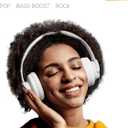 Picun B8 Bluetooth Headphones, 120 Hours Headphone Wireless Bluetooth, Hands-Free Calls, 3EQ & Game Mode, Foldable Headphones Over Ear for Travel Home Office Cellphone PC White