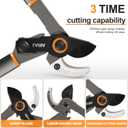 21" Anvil Loppers for Tree Trimming Heavy Duty,1.6" Cut Tree Branch Cutter