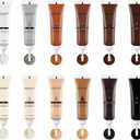 SEISSO Furniture Repair Kit, 12 Colors Wood Touch up Paint, Wood Stain, Wood Filles, Wood Paint Restore Any Wooden Floors, Cabinet, Tables, Carpenters, fix furniture Scratches, Cracks, Hole