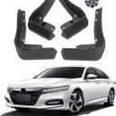 Car Mud Splash Guards Mud Flaps Fender Kit for Honda Accord Accessories 10th 2018 2019 2020 2021 2022 Mudguard Accessories Front and Rear 4-PC Set