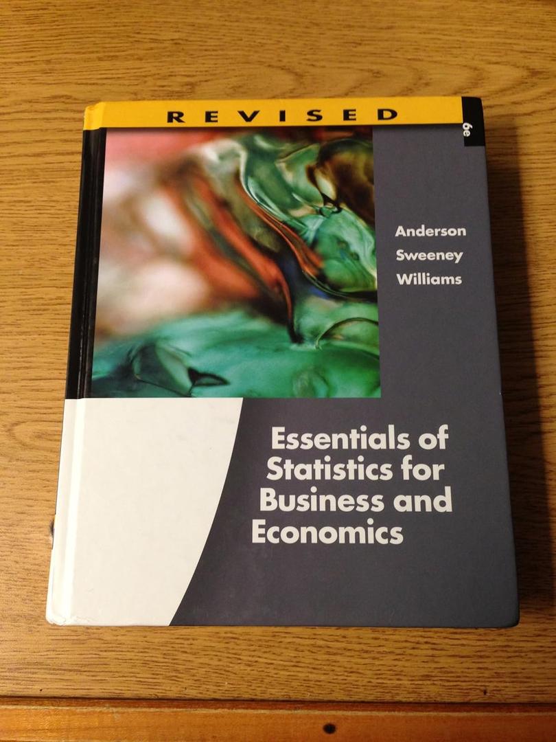 Essentials of Statistics for Business and Economics, Revised (with Essential Textbook Resources Printed Access Card)