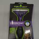 FURminator deShedding Tool For Medium/Large Cats, Long Hair, Removes Loose Hair From Shedding
