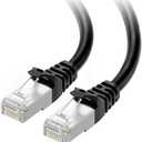 Cable Matters 10Gbps Snagless Shielded Cat 6A Ethernet Cable - 14ft, Cat 6A Cable, Cat6A Cord, Ethernet Cord, Black